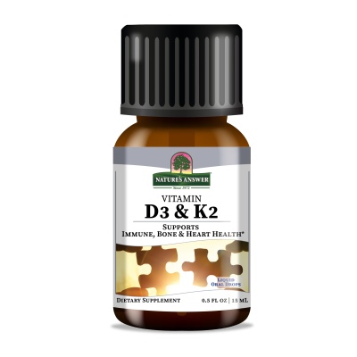 Natures Answer Vitamin D3 & K2 Drops 15ml