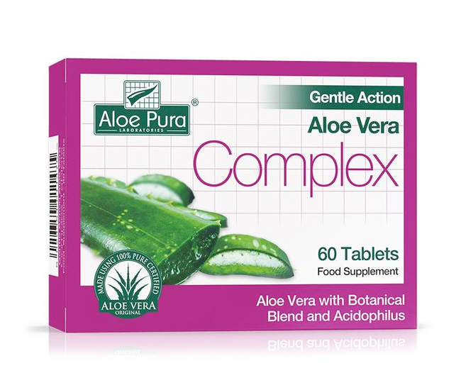 Haalbaarheid Naleving van architect Aloe Pura Gentle Action Aloe Vera Complex 60 tabs - Natural Health Products