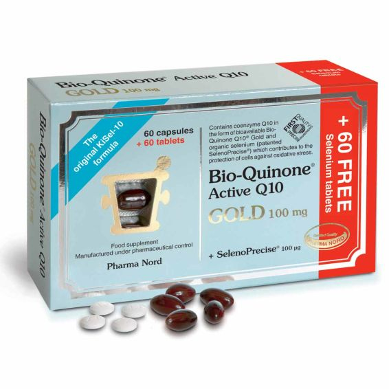 Pharma Nord Bio Quinone Q10 Gold 100mg 60 Selenoprecise - Natural Health